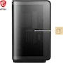 Miniatura de MSI MEG Maestro 700L PZ Mid-Tower Gabinete Negro Serie MEG Aluminio con Vidrio Templado 270 Grados Project Zero
