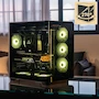 Miniatura de MSI MEG Maestro 700L PZ Mid-Tower Gabinete Negro Serie MEG Aluminio con Vidrio Templado 270 Grados Project Zero