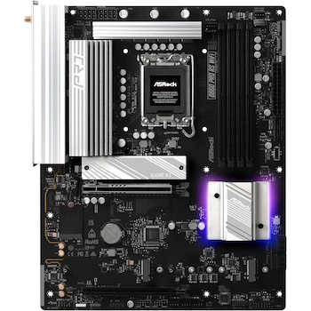 Imagen 2 de ASRock B860 Pro RS WiFi 6E Intel Core Ultra Series 2 LGA1851 DDR5 8666+ MHz 256GB ATX Motherboard