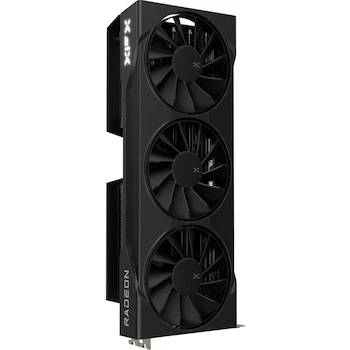 Imagen 2 de Tarjeta Gráfica XFX Swift AMD Radeon RX 9070XT Edición de Juegos con Ventilador Triple Color Negro, Modelo RX-97TSWF3BA, 16 GB GDDR6, Serie AMD RDNA 4, Puertos HDMI y 3x DisplayPort