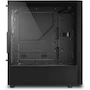Miniatura de Sharkoon RGB Slider - Caja PC Midi-Tower ATX Compacta Negro con Panel Lateral de Vidrio Templado