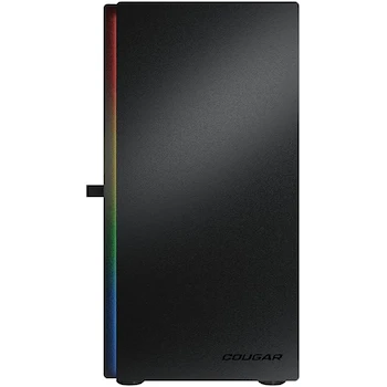 Imagen 5 de Gabinete Cougar Purity RGB Negro, Modelo 385PC40.0001, Mini Tower, Compatible con Mini ITX / Micro ATX, Dimensiones 200 x 392 x 360 mm