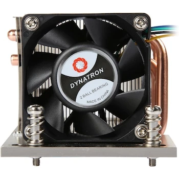 Imagen 2 de Dynatron A26 Disipador de Calor Activo de Aluminio 2U con Tubo de Calor Integrado para Socket AMD EPYC SP3, sWRX8, sTRX4, TR4 - Dimensiones 119 x 79 x 65 mm, Ventilador 60 x 60 x 25 mm, Peso 450 g