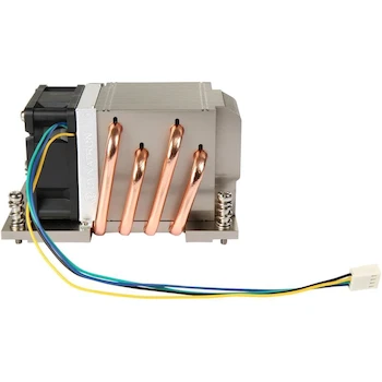 Imagen 3 de Dynatron A26 Disipador de Calor Activo de Aluminio 2U con Tubo de Calor Integrado para Socket AMD EPYC SP3, sWRX8, sTRX4, TR4 - Dimensiones 119 x 79 x 65 mm, Ventilador 60 x 60 x 25 mm, Peso 450 g