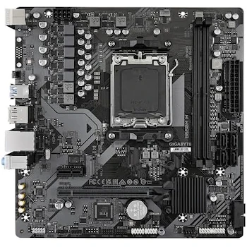 Imagen de referencia para GIGABYTE Tarjeta Madre B650M H, Socket AM5, 2x DIMM DDR5, Chipset AMD B650, Micro ATX