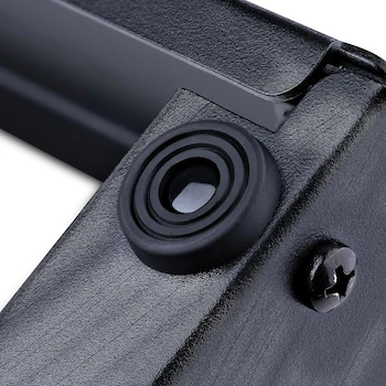 Imagen 3 de StarTech RK8OD - Rack Abierto de 2 Postes para Escritorio, 8U, 19 Pulgadas, Color Negro, Dimensiones 29.2 cm (Prof.) x 50.3 cm (An.) x 40.9 cm (Alt.)