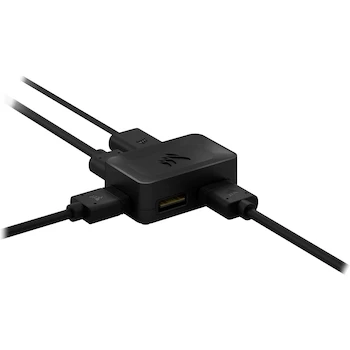 Imagen 3 de Corsair iCUE Link GPU RGB Adaptador - Negro - Modelo CX-9070014-WW - Para Hydro X Series XG7, XG5 GPU Water Blocks (2020-2023) - Dimensiones 16 x 2 x 1 mm