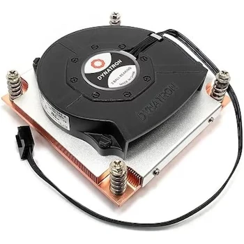 Imagen de referencia para Dynatron Q3 Enfriador de CPU Activo para Servidores 1U o Más, Socket LGA 1700, Color Negro