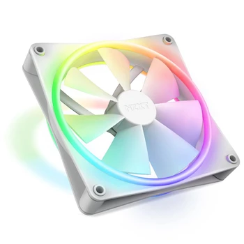 Imagen de referencia para NZXT F140 RGB Duo RF-D14SF-W1 - Ventilador RGB de Doble Cara de 140 mm, Color Blanco, Paquete Individual