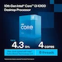 Miniatura de Procesador Intel Core i3-10100 para Escritorio (10ma Generación - Comet Lake), 4 Núcleos, 8 Hilos, Frecuencia Base 3.60 GHz, Frecuencia Turbo Máx 4.30 GHz, 6 MB Smart Cache, Socket LGA1200, TDP 65W, Litografía 14nm, Modelo: BX8070110100