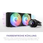 Miniatura de NZXT Kraken 280 RGB Negro RL-KR280-B1 - Enfriador Líquido AIO para CPU - Radiador de 280 mm - 2 Ventiladores F140 RGB Core