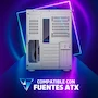Miniatura de GAME FACTOR Gabinete Gamer CSG700 Fishtank Blanco, Midi-Tower, Soporta ATX/E-ATX/M-ATX/ITX, Dimensiones 416.5x300x385 mm, Vidrio Templado Frontal y Lateral 4mm, Acero SPCC 0.9 mm, 10 Slots de Expansión, Bahías 1x2.5" 1x3.5", Sin Fuente
