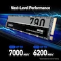 Miniatura de Lexar 8TB NM790 SSD PCIe Gen4 NVMe M.2 2280 Unidad Interna de Estado Sólido, Negro (LNM790X008T-RNNNU)