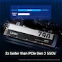 Miniatura de Lexar 8TB NM790 SSD PCIe Gen4 NVMe M.2 2280 Unidad Interna de Estado Sólido, Negro (LNM790X008T-RNNNU)