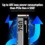Miniatura de Lexar 8TB NM790 SSD PCIe Gen4 NVMe M.2 2280 Unidad Interna de Estado Sólido, Negro (LNM790X008T-RNNNU)