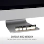 Miniatura de Corsair Mac Memory SODIMM 8GB (2x4GB) DDR3 1066MHz CL7 Memoria para Sistemas Mac Calificada por Apple - Negro