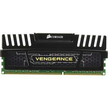 Imagen alusiva al producto Corsair Vengeance CMZ8GX3M1A1600C10 Memoria RAM DDR3 8GB (1x8GB) 1600MHz Negro