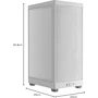 Miniatura de Corsair 2000D Airflow Carcasa para PC Mini-ITX - Paneles de Malla de Acero - Blanco