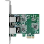 Miniatura de StarTech.com ST1000SPEXD4 Dual Port Gigabit PCI Express Server Network Adapter Card - Low Profile - PCIe x1 - 2x RJ45 Gigabit Ethernet NIC