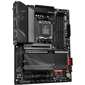 Imagen 3 de GIGABYTE B650 AORUS ELITE AX ATX Motherboard AMD Socket AM5 LGA 1718 Chipset AMD B650 DDR5 Dual Channel 4 DIMM Slots Max 256GB