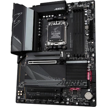 Imagen 4 de GIGABYTE B650 AORUS ELITE AX ATX Motherboard AMD Socket AM5 LGA 1718 Chipset AMD B650 DDR5 Dual Channel 4 DIMM Slots Max 256GB