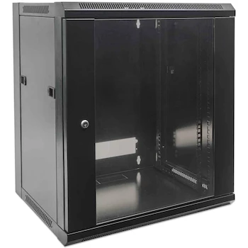 Imagen 3 de Gabinete Intellinet AC-7293 19" Mural 6U 570x450 mm Flatpack Negro RAL9005 Modelo 711715