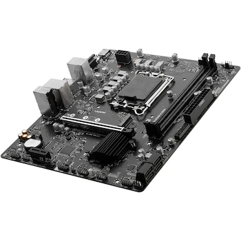 Imagen 5 de MSI PRO B760M-E DDR4 Tarjeta Madre Micro ATX LGA 1700 Intel B760 2x DDR4 1x M.2 PCIe 4.0