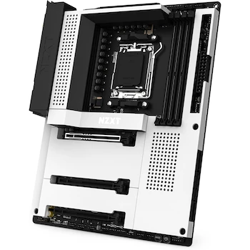 Imagen de referencia para NZXT N7 B650E - N7-B65XT-W1 - AMD B650 chipset (Supports AMD 7000 Series CPUs) - ATX Gaming Motherboard - White