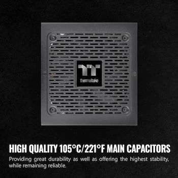 Imagen 5 de Thermaltake GF1 (2024) Fuente de Alimentación Totalmente Modular ATX 850W 80 Plus Gold Ultra Silenciosa Zero RPM PS-TPD-0850FNFAGU-P