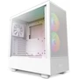Miniatura de Gabinete NZXT H5 Flow RGB Compact ATX, Serie H5 Flow, Color Blanco, Torre Mediana, Soporte ATX, Material Metal, Peso 1000 Gramos