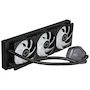 Miniatura de Cooler Master MasterLiquid Atmos 360 Black - Enfriador de Agua AIO para CPU, Radiador 360 mm, Ventiladores SickleFlow 120 Edge Preinstalados ARGB Gen 2, Bomba Doble Cámara, Color Negro, Compatible LGA1700 y AM5