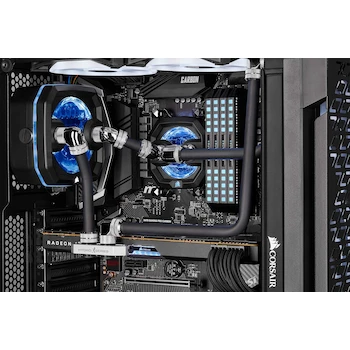 Imagen 4 de CORSAIR Hydro X Series XT Hardline Tubo Rígido Negro Satinado 14 mm OD / 10 mm ID de PMMA, Paquete de 3 Tubos de 1 Metro de Longitud, Modelo CX-9059003-WW