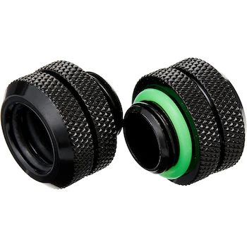 Imagen 2 de Corsair Hydro X Series XF Hardline 12mm OD Fittings Paquete de Cuatro Negro