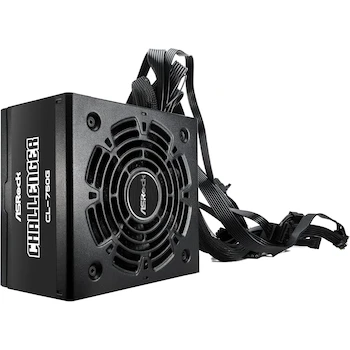 Imagen 5 de ASRock Challenger CL-750G - Fuente de Alimentación de 750 W, Color Negro, ATX 3.1, 80 Plus Gold Certified, No Modular, Dimensiones 140 x 150 x 86 mm