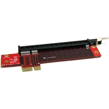 Imagen 4 de StarTech.com PEX1TO162 PCI Express x1 a x16 Low Profile Slot Extension Adapter - Adaptador PCIe x1 a x16 TAA
