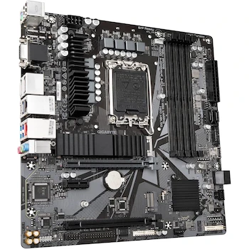 Imagen 3 de Tarjeta Madre GIGABYTE Q670M D3H, Serie Q670M D3H, Chipset Intel Q670, Socket LGA 1700, Memoria DDR5, Formato MATX, Color Negro, Dimensiones 26.49 x 26.49 x 5.38 cm