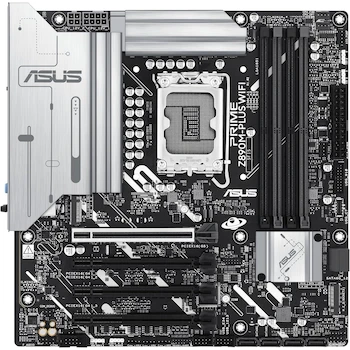 Imagen 2 de ASUS Prime Z890M-PLUS WiFi - Tarjeta Madre mATX LGA1851 Intel Z890 DDR5 WiFi 7 Aura Sync