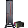 Miniatura de Stylos Gabinete de Oficina Keelan Slim ITX Slim-Desktop Mini ITX con 2xUSB 1.0, 1xUSB 3.0, Puerto 3.5mm, Línea Roja y Fuente de Poder 550W