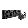 Miniatura de Cooler Master MasterLiquid 360 Atmos Stealth - Enfriador Líquido AIO 360mm, Bomba Doble Cámara, Cubierta Personalizada, Mobius 120 PWM, Negro, AMD AM5/AM4, Intel LGA 1851/1700