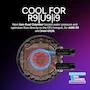 Miniatura de Cooler Master MasterLiquid 360 Atmos Stealth - Enfriador Líquido AIO 360mm, Bomba Doble Cámara, Cubierta Personalizada, Mobius 120 PWM, Negro, AMD AM5/AM4, Intel LGA 1851/1700