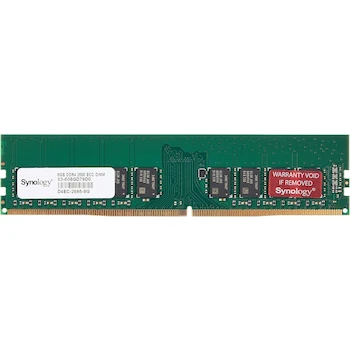 Imagen de referencia para Synology D4EC-2666-8G DDR4-2666 ECC Unbuffered UDIMM 288-pin 8GB RAM Memory Module