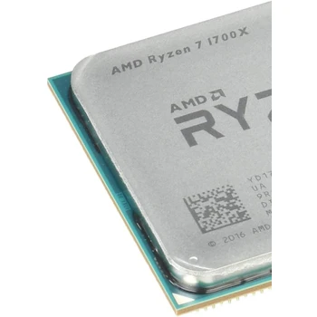 Imagen 2 de AMD Ryzen 7 1700X Procesador, Serie Ryzen 7, Modelo 1700X, Socket AM4, 8-Core, Sin Cooler
