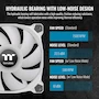 Miniatura de Thermaltake Pure Duo 140 mm ARGB White CL-F098-PL14SW-B Ventilador de Caja/Radiador con 2 Anillos de Luz 18 LED Direccionables 9 Aspas Rodamiento Hidráulico (Pack de 2)