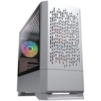 Imagen de referencia para Cougar MG140 Air RGB (Blanco) Compact ARGB Mini Tower Case sin Fuente Mini ITX/Micro ATX con Ventana y Rejillas de Ventilación Modernas
