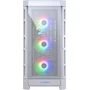 Miniatura de Cougar DUOFACE Pro RGB Mid Tower Caja para PC con 2 Placas Frontales Intercambiables (Mesh y Vidrio Templado) y Ventiladores RGB - Blanco