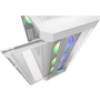 Miniatura de Cougar DUOFACE Pro RGB Mid Tower Caja para PC con 2 Placas Frontales Intercambiables (Mesh y Vidrio Templado) y Ventiladores RGB - Blanco