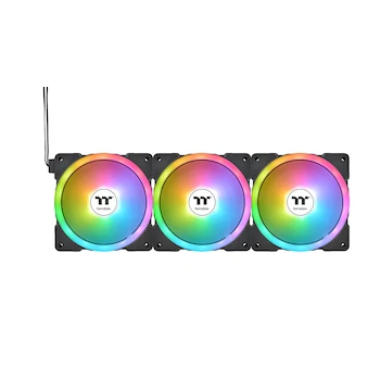 Imagen 5 de Thermaltake SWAFAN EX12 ARGB Blanco Ventilador de Refrigeración para PC 120mm 3-Pack CL-F169-PL12SW-A TT Premium Edition