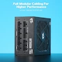 Miniatura de Redragon RGPS-850W 80+ Gold 850W ATX 3.0 PCIe 5.0 Fuente de Alimentación Totalmente Modular Ventilador RGB Smart Eco Compacta 160mm
