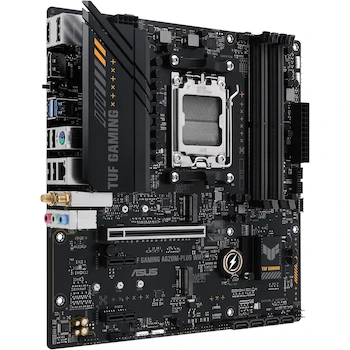 Imagen 2 de ASUS TUF Gaming A620M-PLUS (WiFi) AMD AM5 Ryzen 7000 microATX Gaming Motherboard