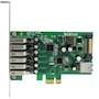 Miniatura de StarTech.com PEXUSB3S7 7-Port Green PCI Express USB 3.0 Expansion Card - Standard and Low-Profile - 6 External and 1 Internal Ports - Dimensions 4.7" H x 0.6" W x 4.1" L - Weight 2.50 oz